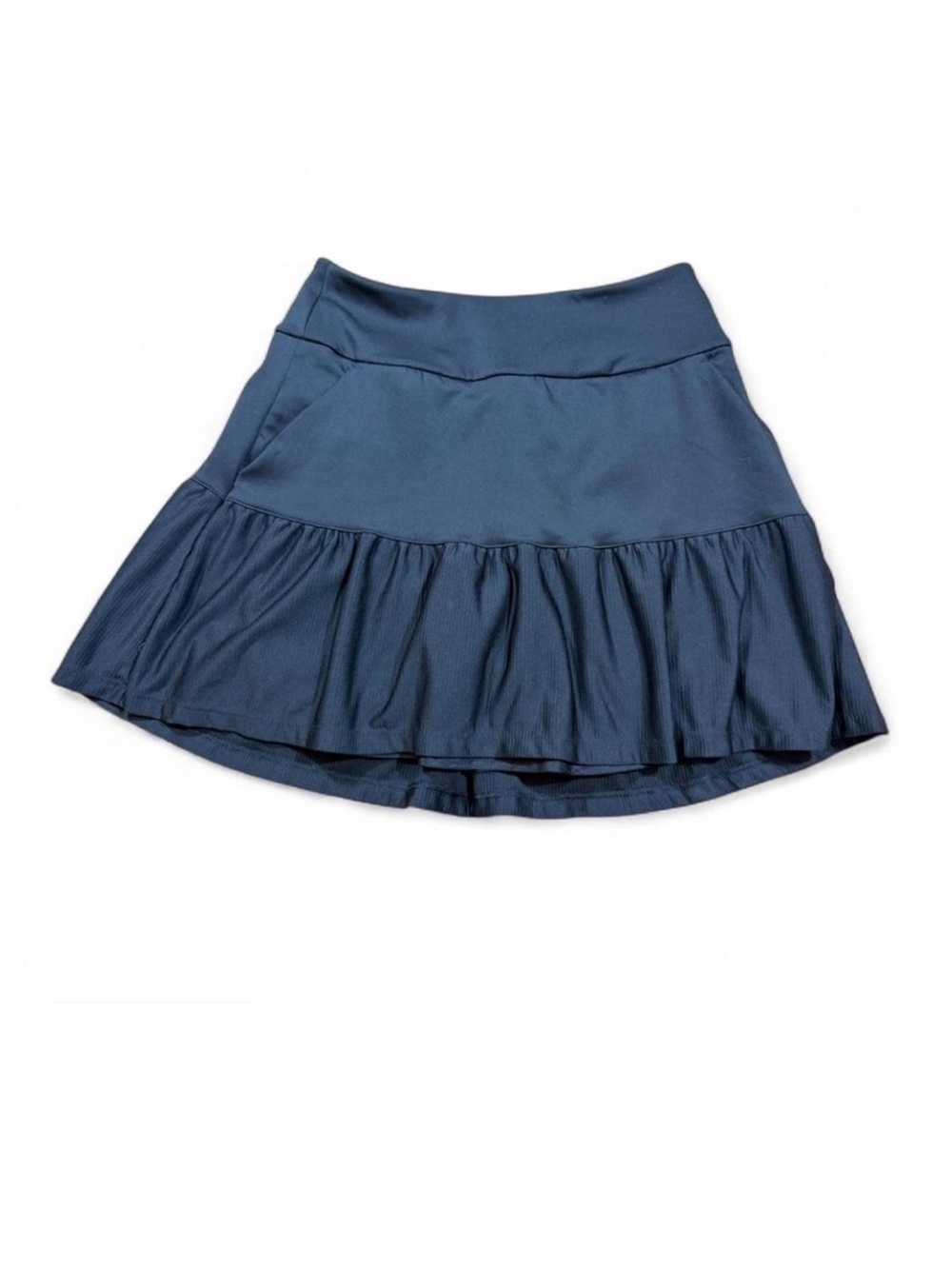 Adidas Black Pleated Athletic Skort w/ Built-In Shorts | XS